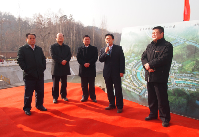 廣義公司積極支持我區(qū)新型農(nóng)村社區(qū)建設(shè)觀摩會