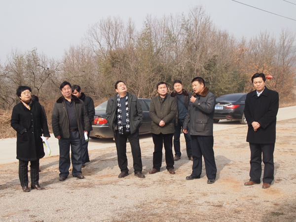 市農(nóng)業(yè)局領(lǐng)導(dǎo)到廣義公司檢查農(nóng)業(yè)重點項目工作