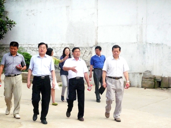 河南省人社廳外專局郭成全局長實地考察廣義茶印象園